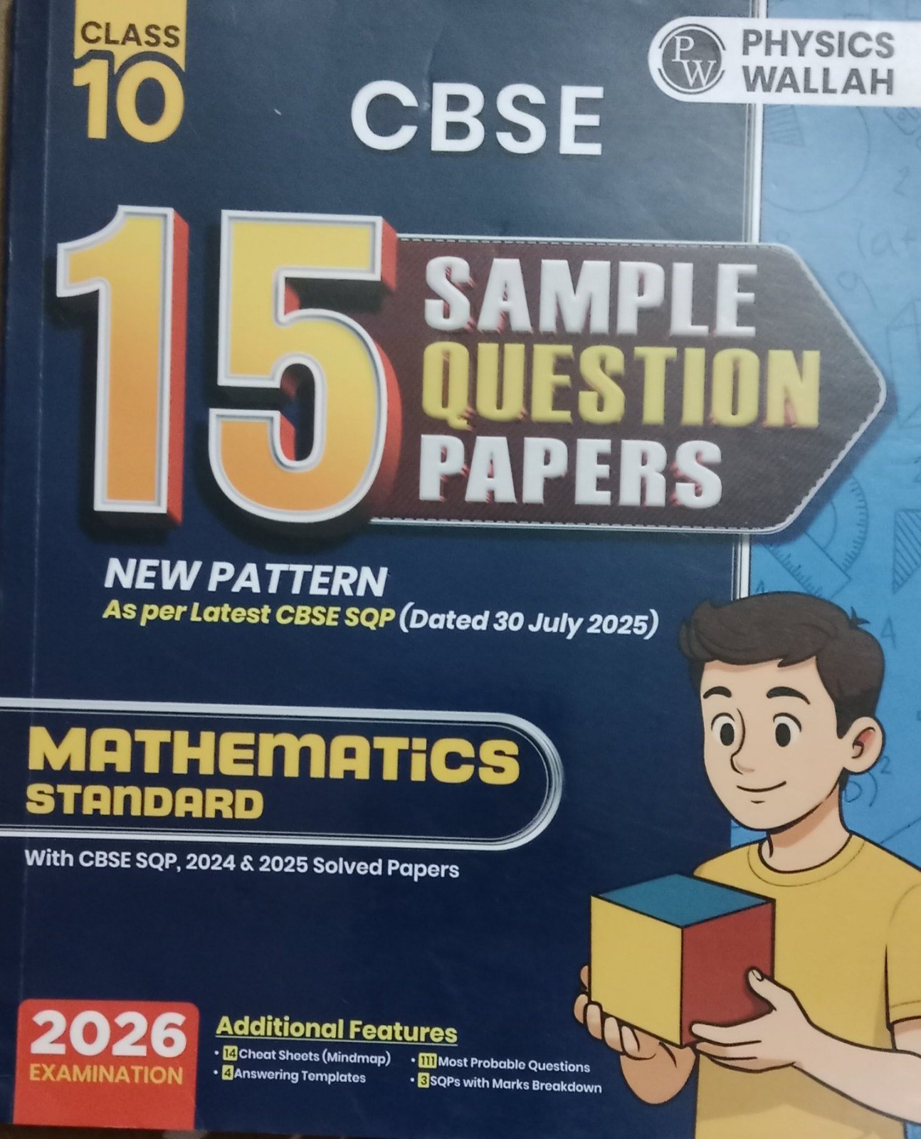 Cbse Class 10 sample paper of mathematics standard - Second Hand - Bookaao