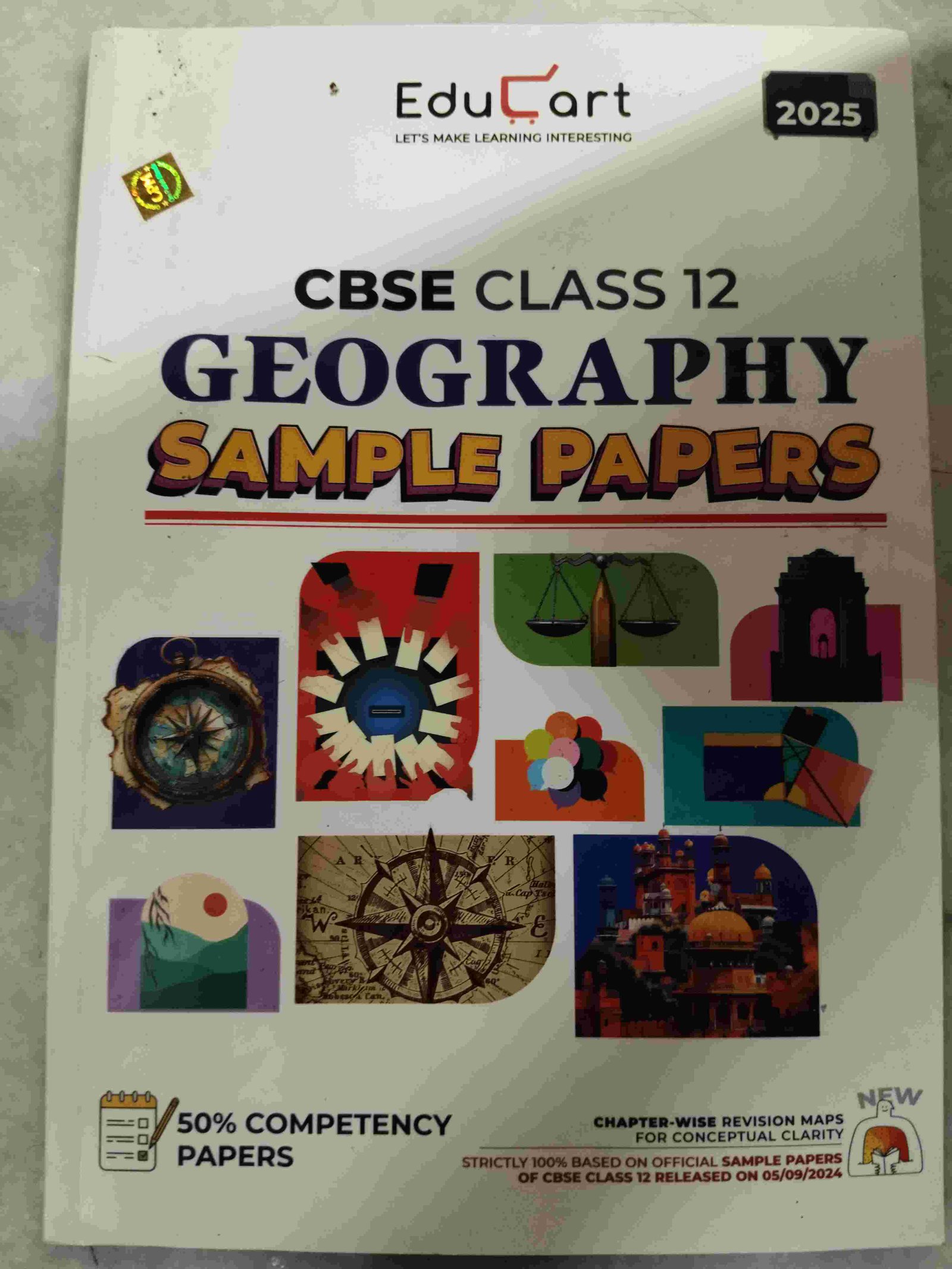 CBSE CLASS 12  geography sample paper - Second Hand - Bookaao