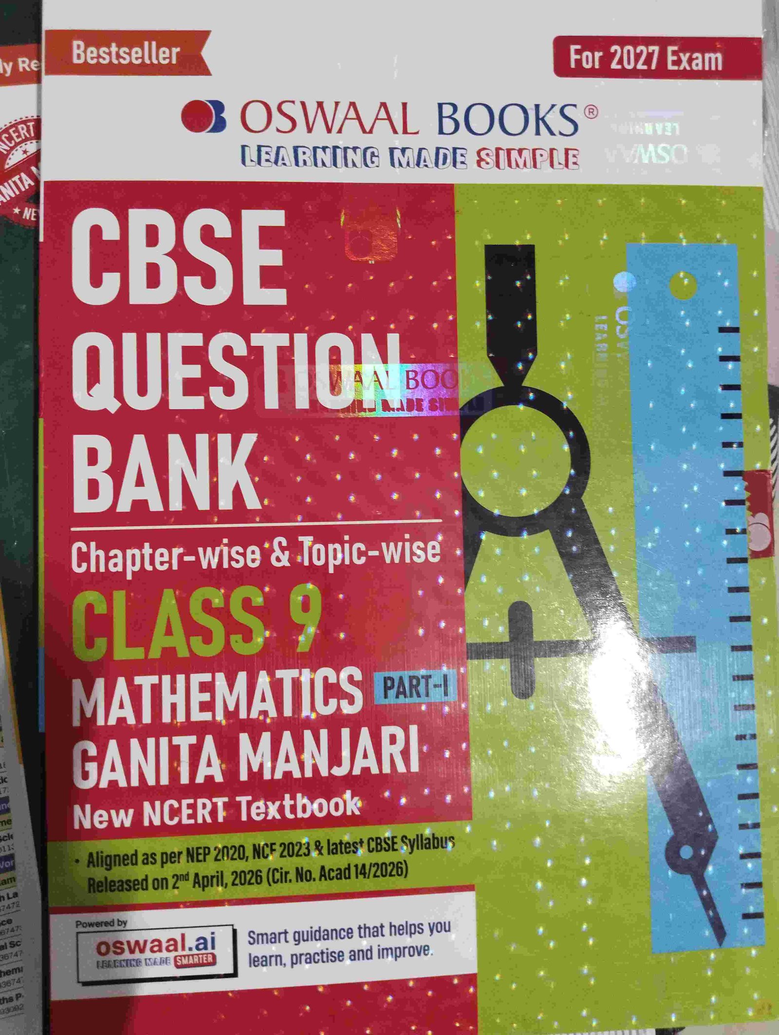 CBSE class 9th oswal mathematics question bank - New Book - Bookaao
