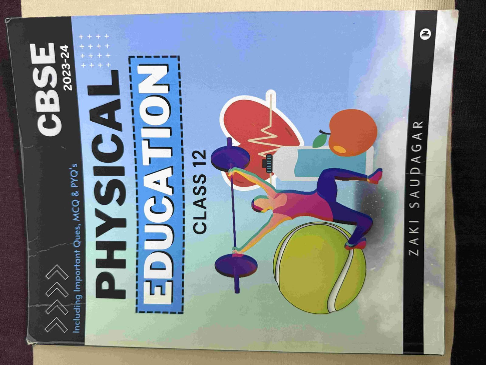Buy Second Hand CBSE Physical education class 12 zaki saudagar in Bikaner - Bookaao