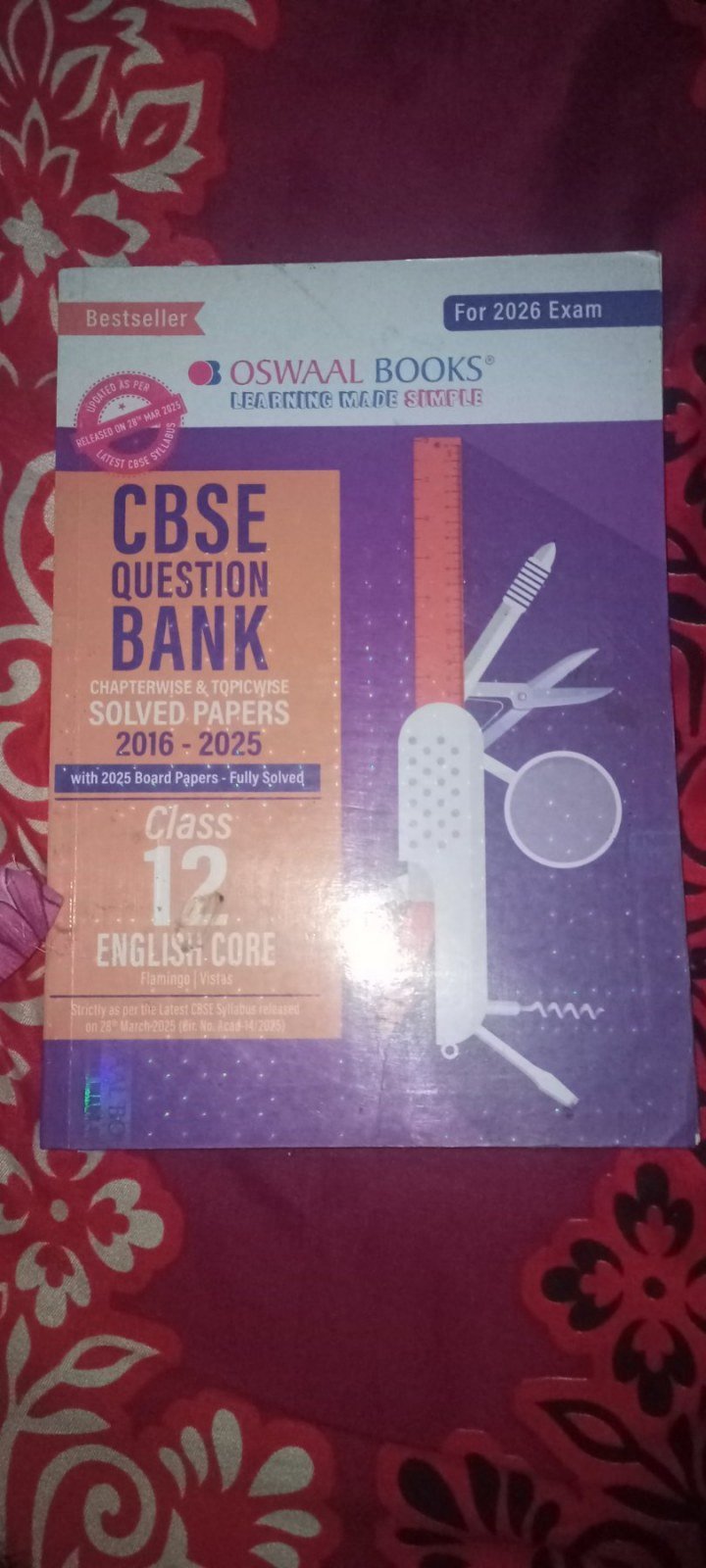 Cbse question bank class 12 - New Book - Bookaao