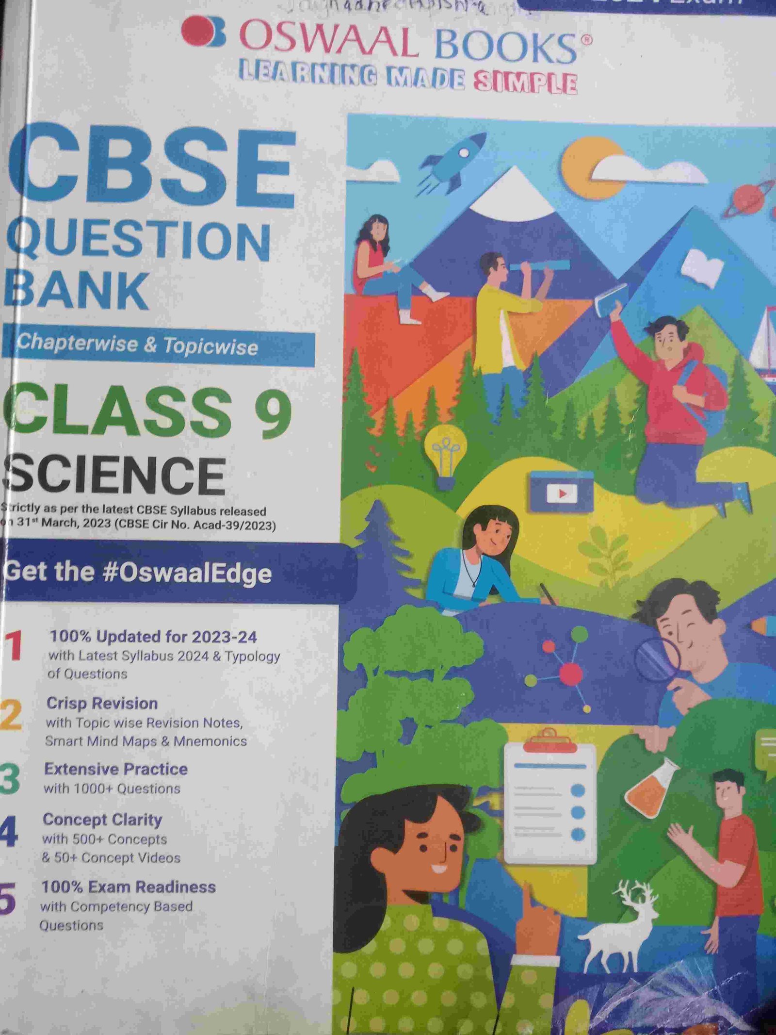 Buy Second Hand CBSE Question Bank Class 9th Science 2024 in Mahipalpur Village - Bookaao