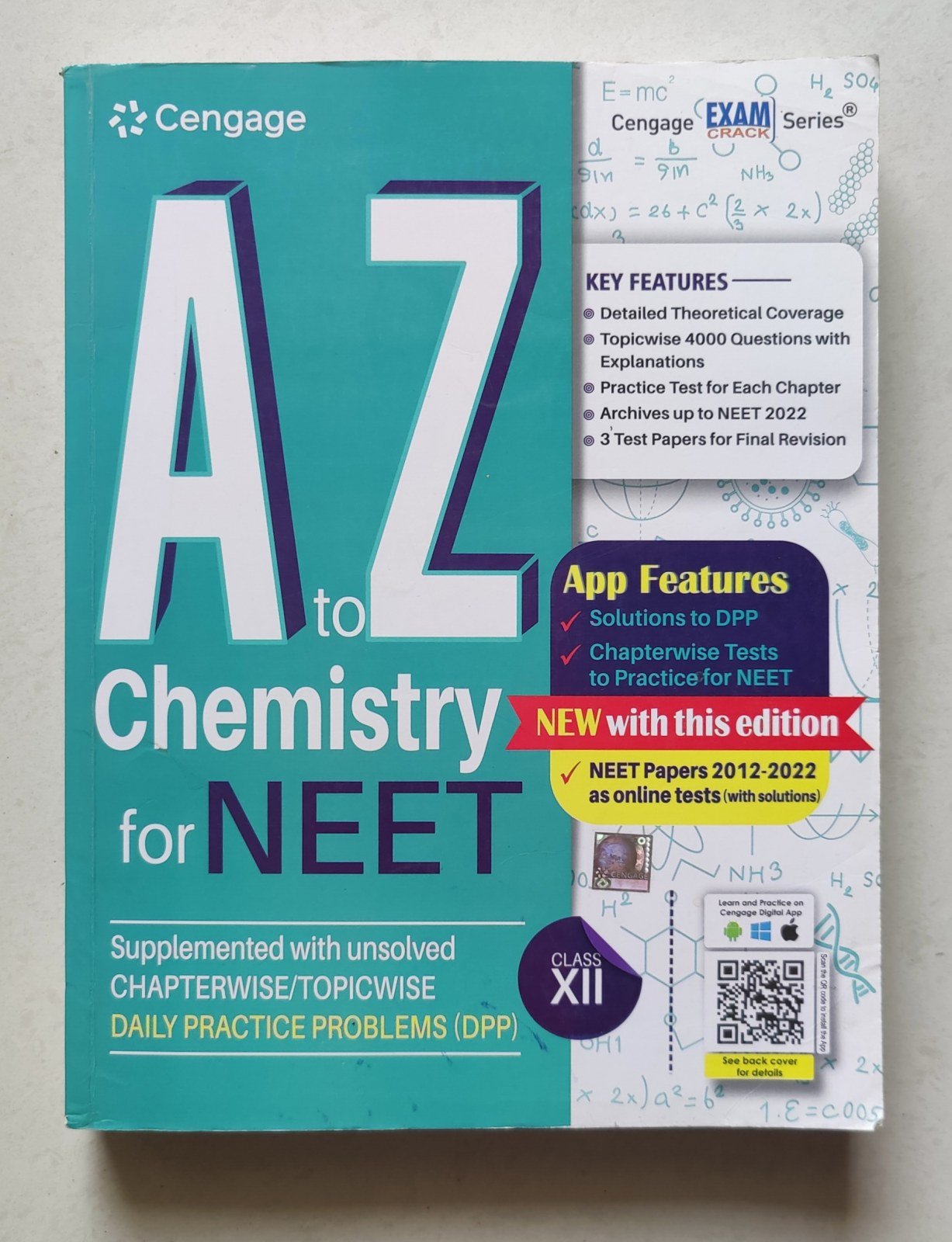 Buy Second Hand CENGAGE A TO Z CHEMISTRY NEET CLASS 12 in Kota - Bookaao