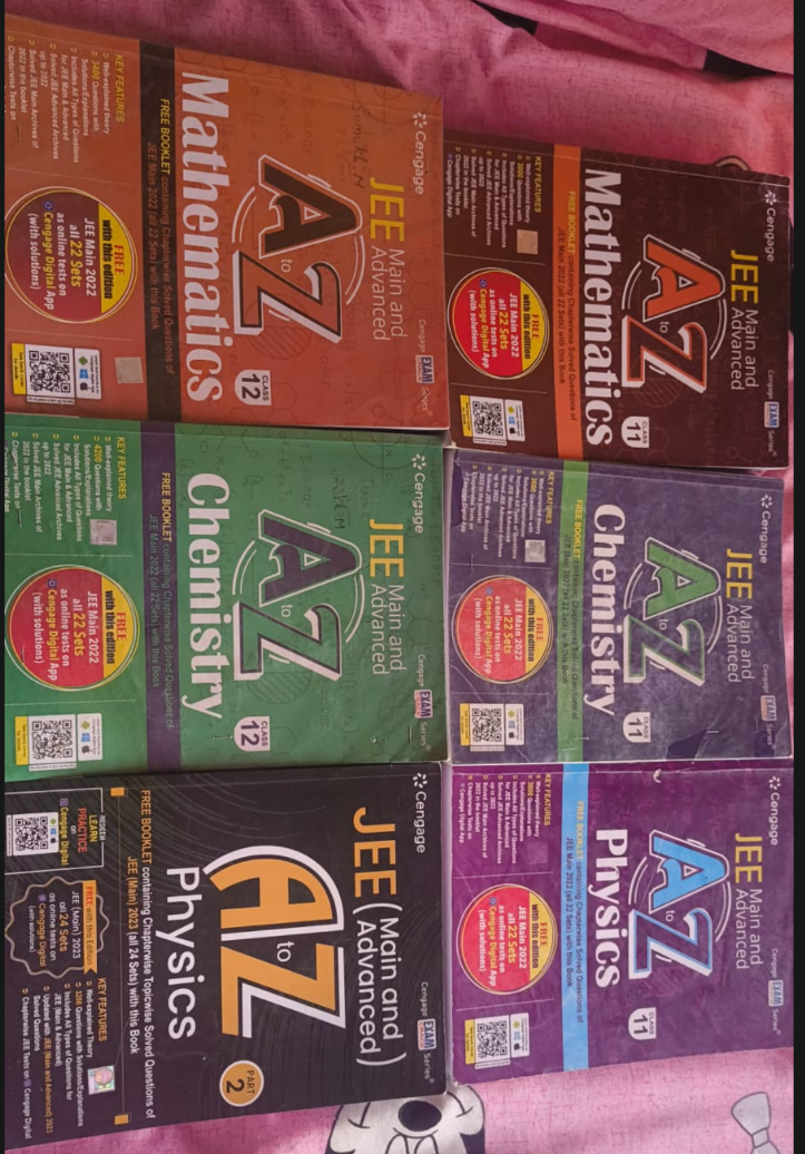 Buy New CENGAGE (A TO Z) JEE MAINS AND ADVANCE  CLASS-1112 in MADDUR - Bookaao