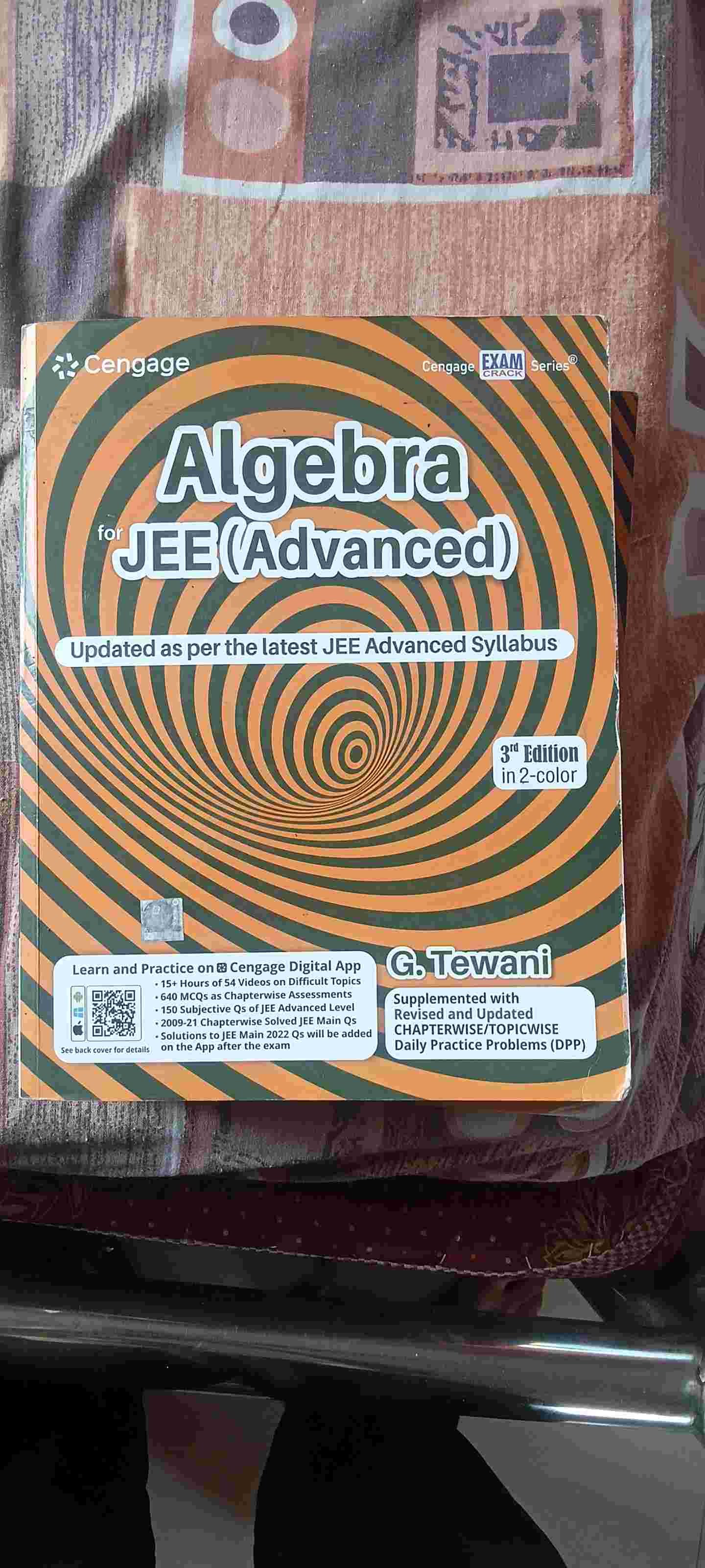 Cengage ALGEBRA JEE advanced by G Tewari - Second Hand - Bookaao