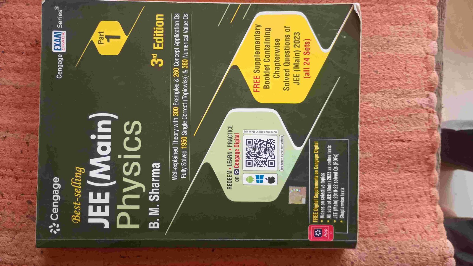 Cengage Best Selling Physics JEE main (3e) - Second Hand - Bookaao