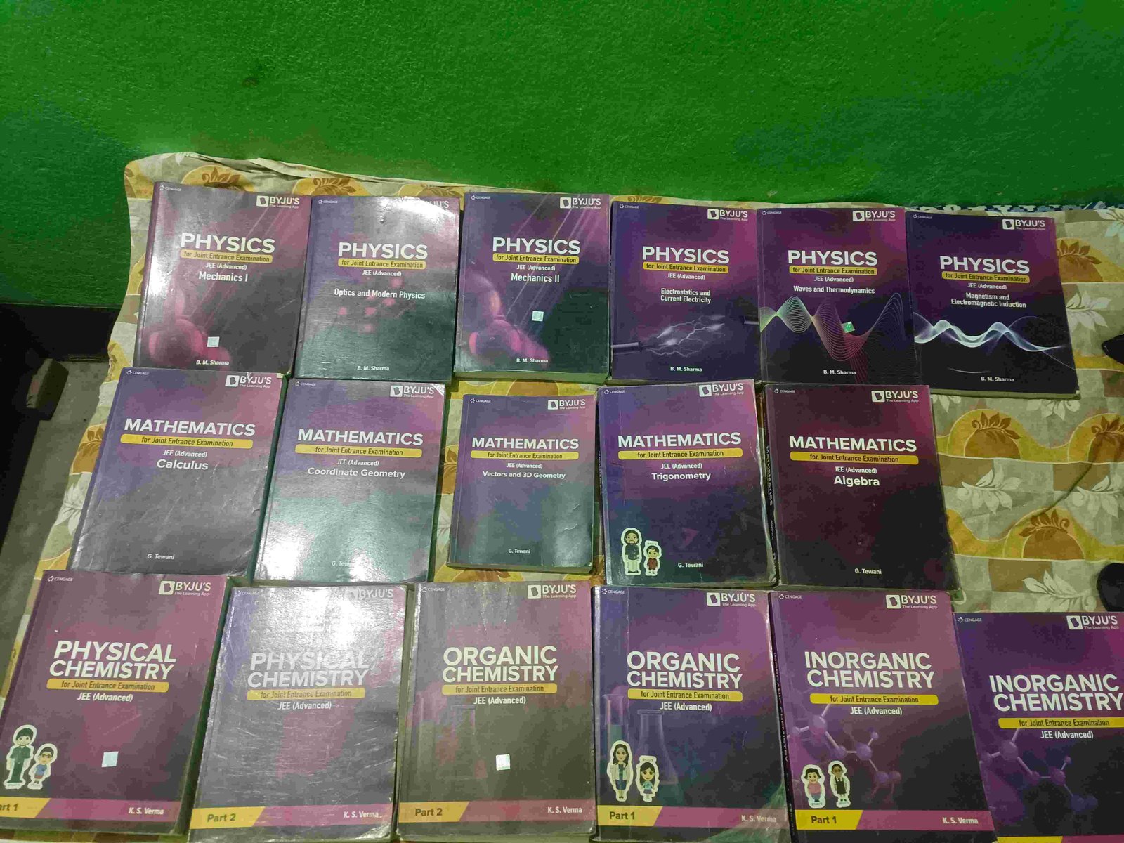 Buy Second Hand CENGAGE books for JEE MAINS + ADVANCE (PCM) in Chunuk bigha - Bookaao