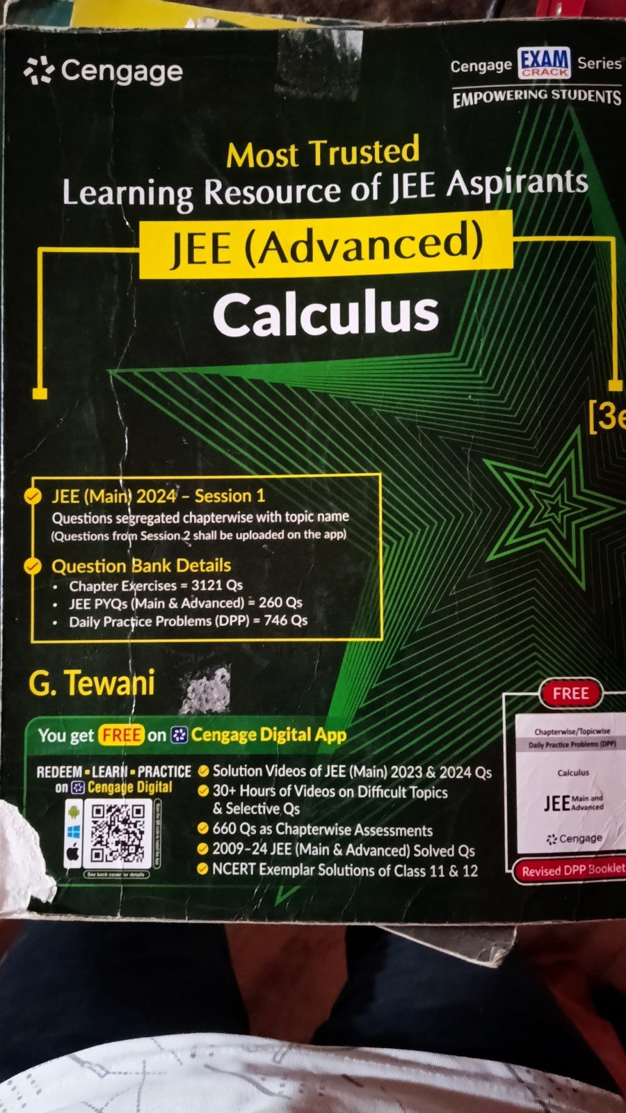 Cengage Calculas  Maths Jee( mains+adv) 2026 | - Second Hand - Bookaao