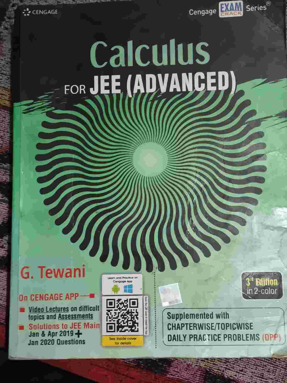 Cengage Calculus  for JEE ADVANCED - New Book - Bookaao
