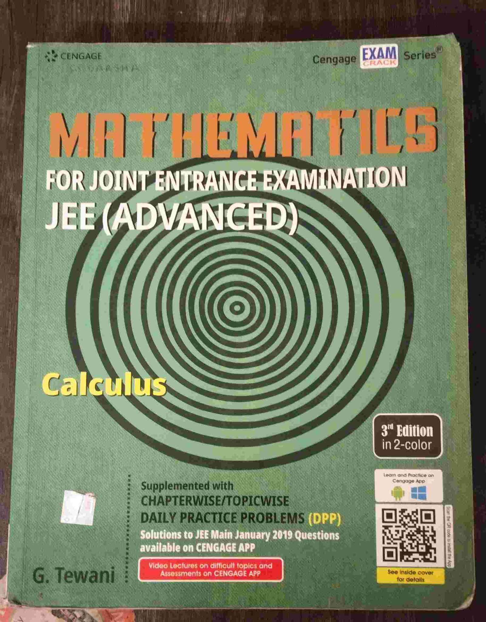 Cengage JEE Advanced Calculus - Second Hand - Bookaao
