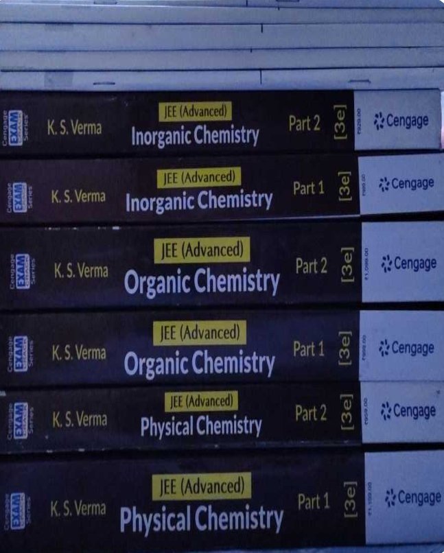 Cengage Chemistry whole set 6 books - Second Hand - Bookaao