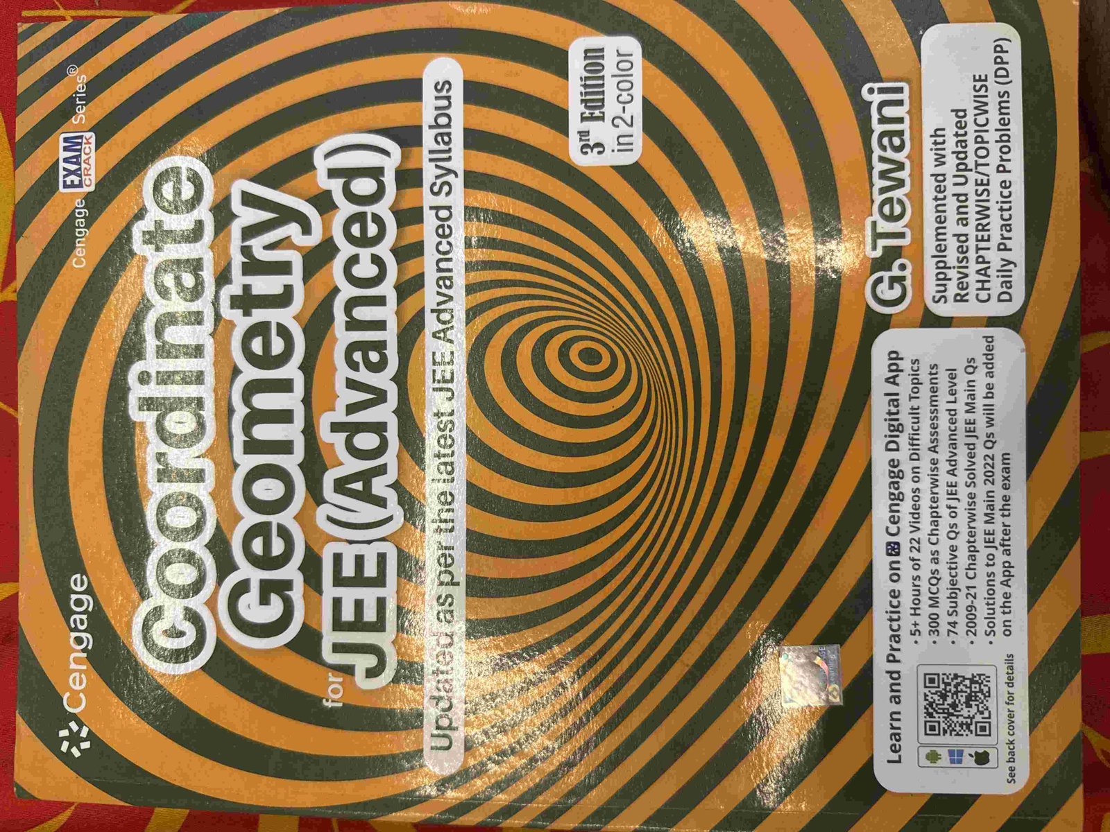 Buy New Cengage Coordinate Geometry for JEE ADVANCED in PATNA - Bookaao
