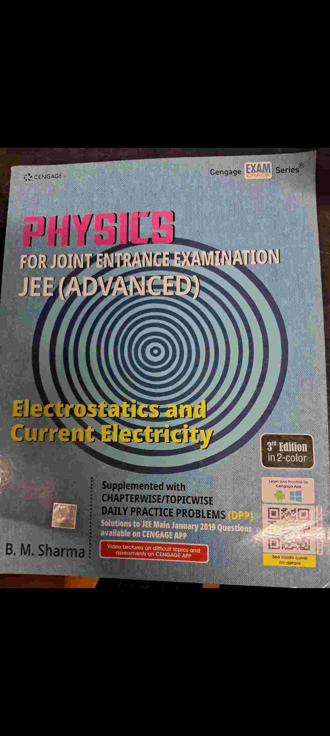 Cengage electrostatics and current electricity - Second Hand - Bookaao