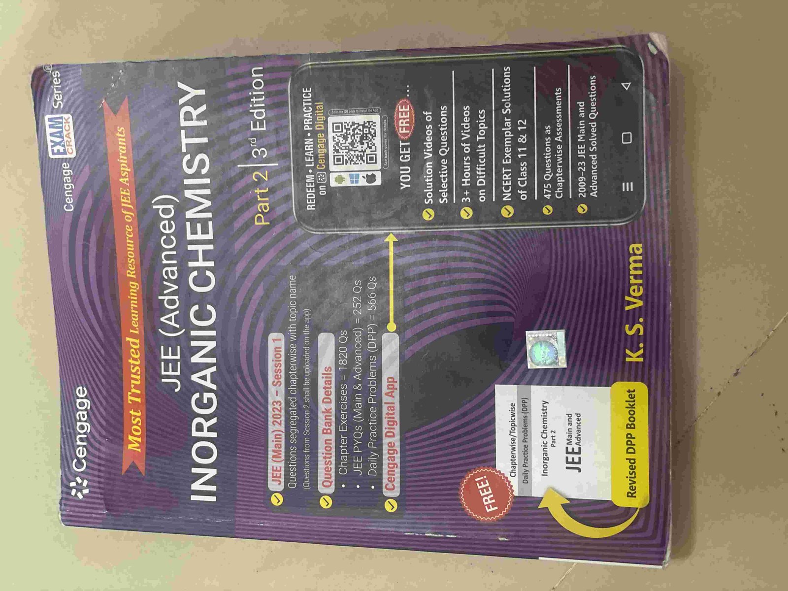 Cengage inorganic chemistry part 2 - Second Hand - Bookaao