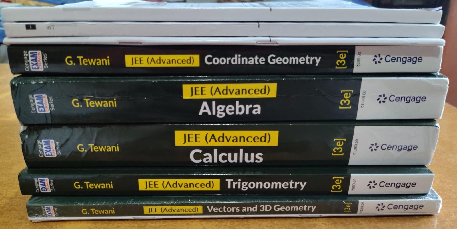 Buy Second Hand Cengage JEE Advance  Maths Set - G. Tewani (5 book in Gorakhpur - Bookaao