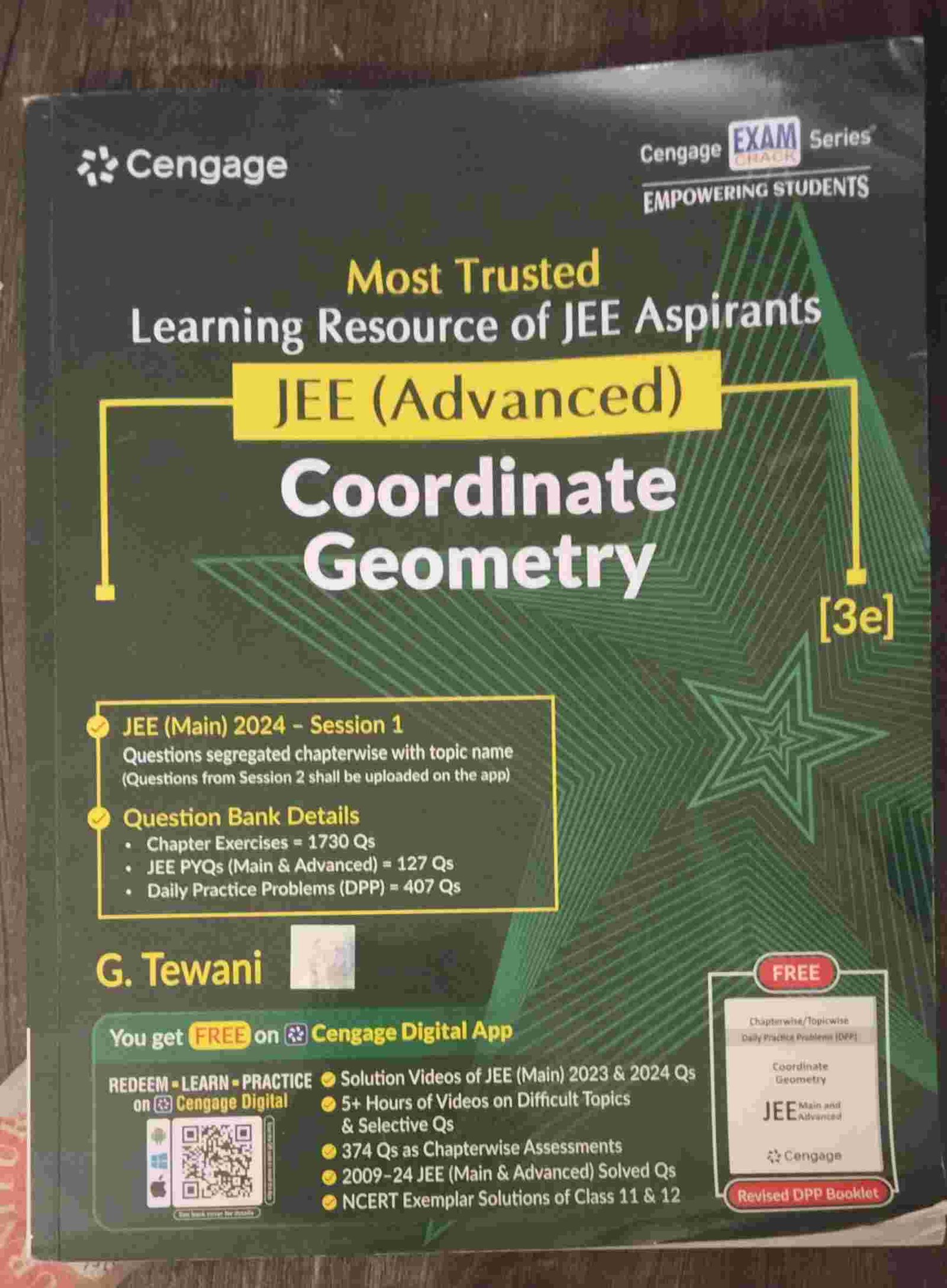 Cengage JEE(Advanced) Coordinate Geometry - New Book - Bookaao