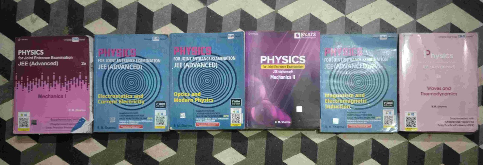 Cengage JEE Advanced Physics Combo (6 books) - Second Hand - Bookaao