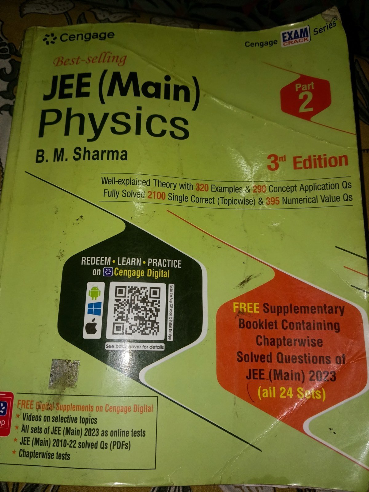 Buy Second Hand Cengage JEE Main Physics B.M Sharma in Thane - Bookaao
