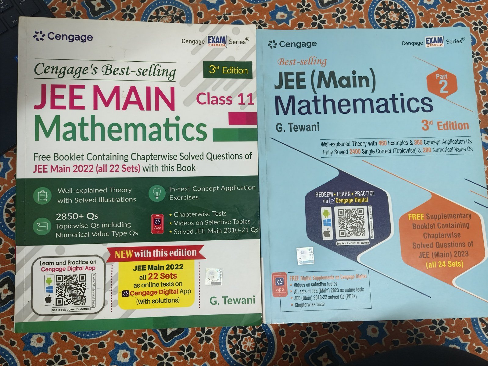 Cengage JEE MAINS Mathematics - New Book - Bookaao