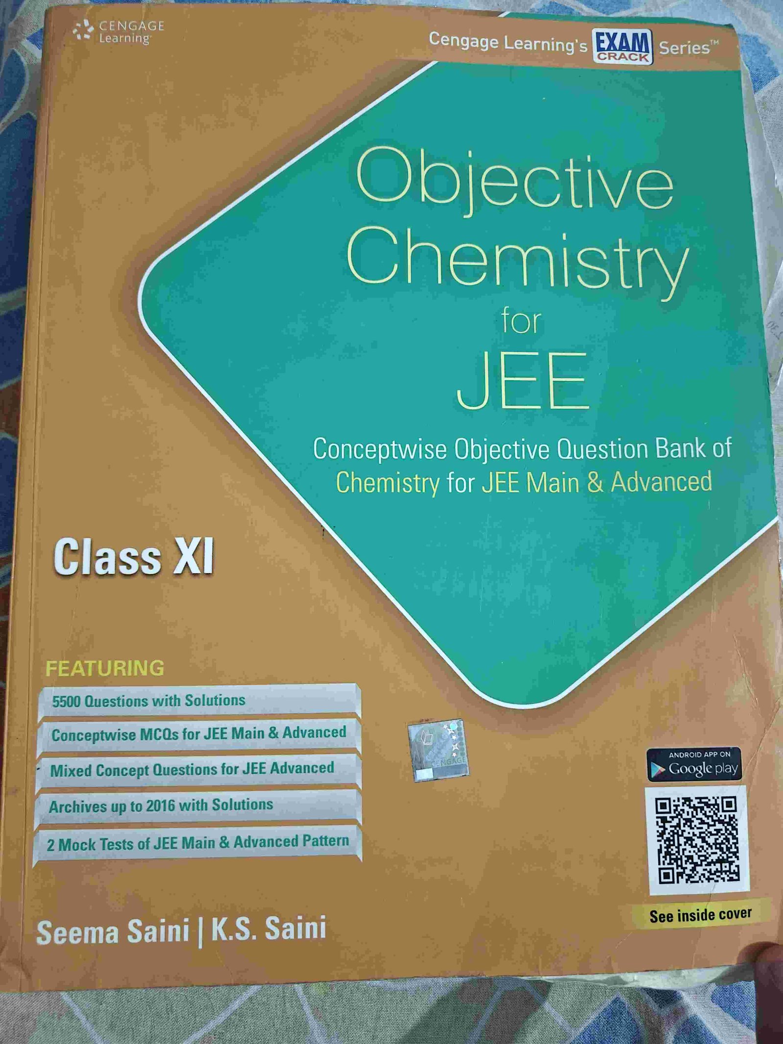 Buy Second Hand Cengage learning objectives chemistry for JEE 11th in Kangra - Bookaao