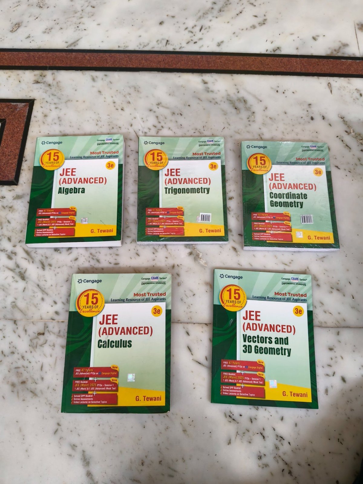 Cengage Mathematics Books for JEE Main & Advanced - Second Hand - Bookaao