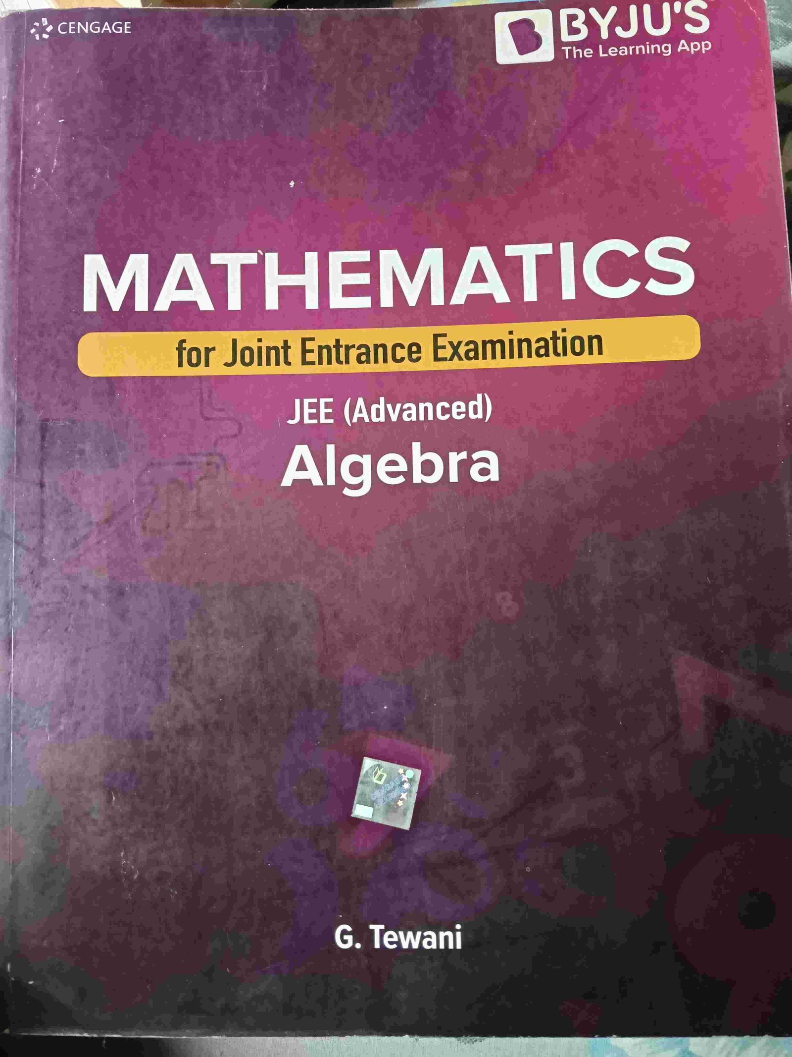 Cengage mathematics for jee advanced algebra - New Book - Bookaao