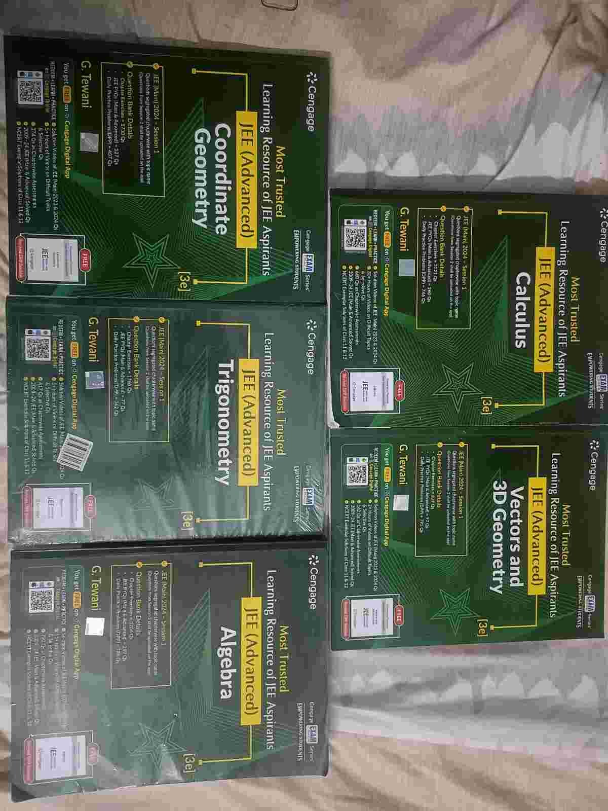 Cengage maths 5 books set - Second Hand - Bookaao