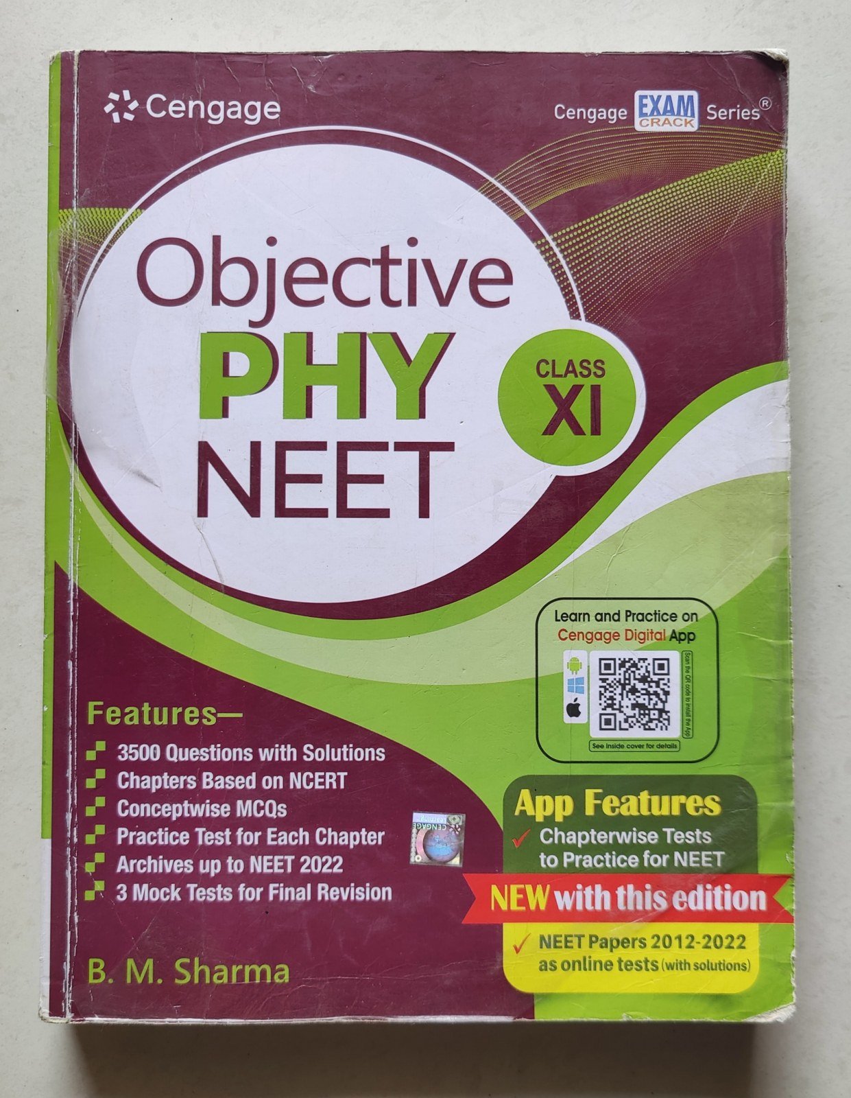 Buy Second Hand CENGAGE OBJECTIVE PHY NEET CLASS 11 in Kota - Bookaao