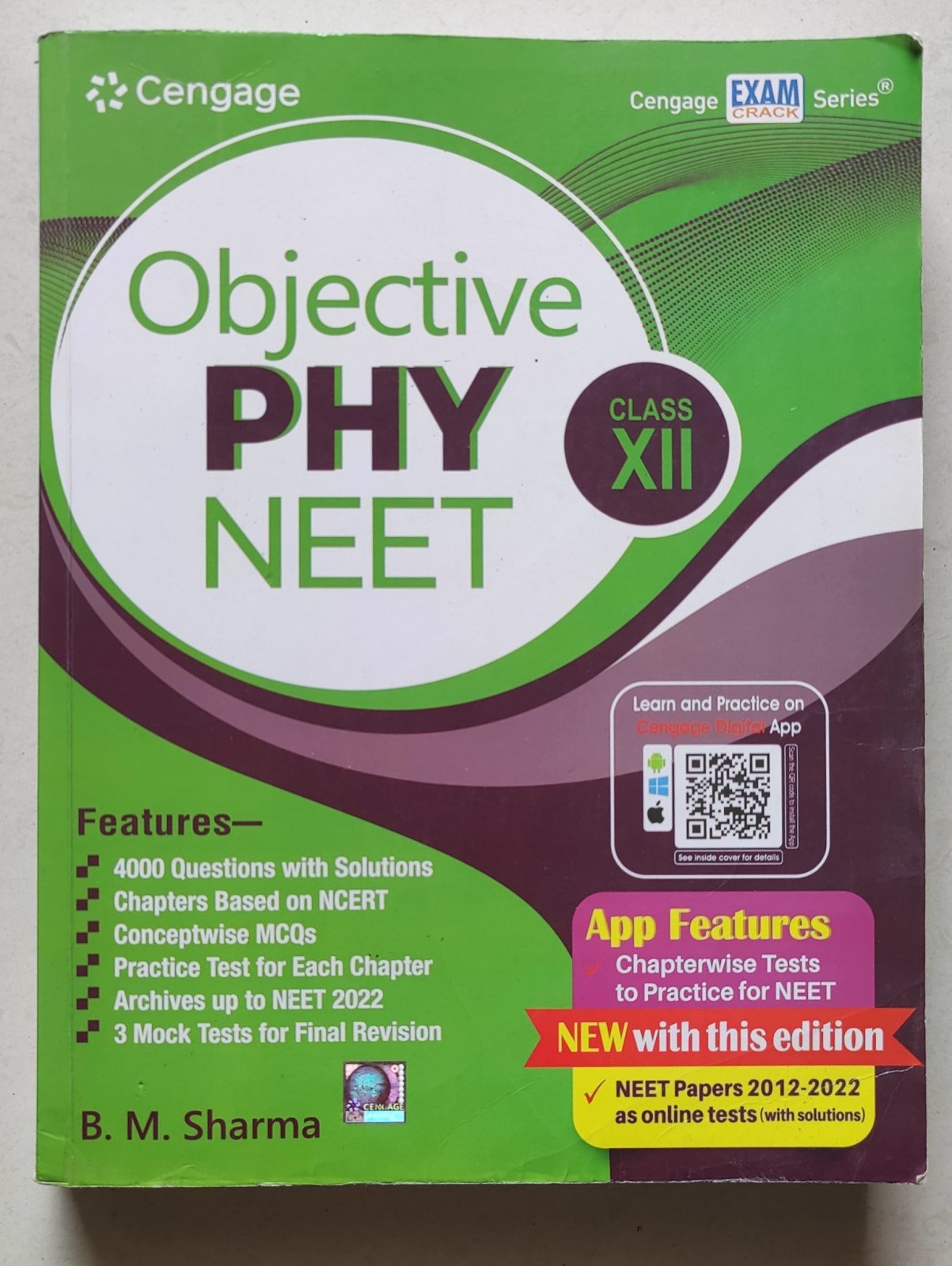 Buy Second Hand CENGAGE OBJECTIVE PHY NEET CLASS 12 in Kota - Bookaao