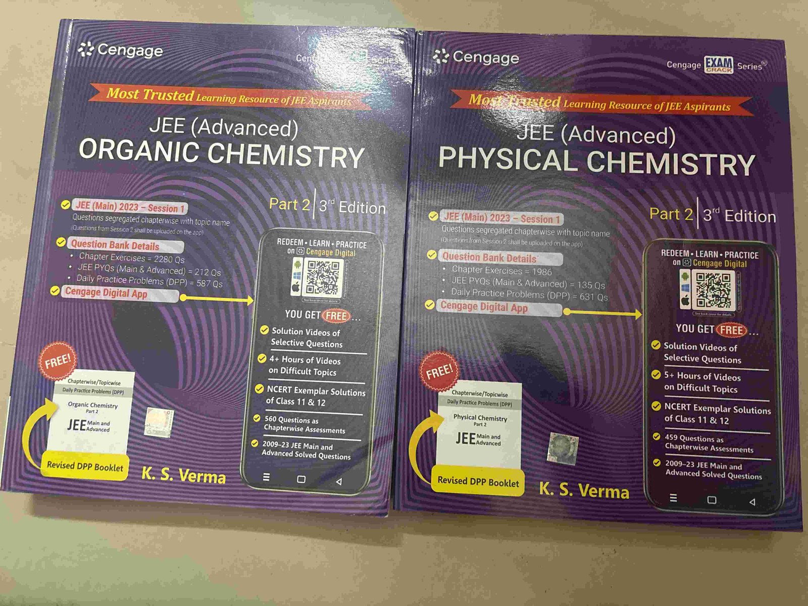 Cengage organic and physical chemistry combo - New Book - Bookaao