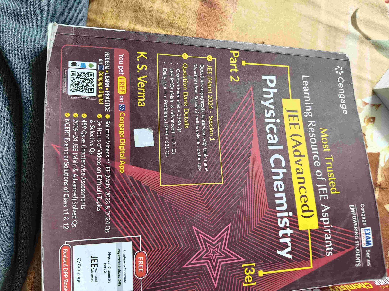 Cengage Physical Chemistry Part 2 - Second Hand - Bookaao