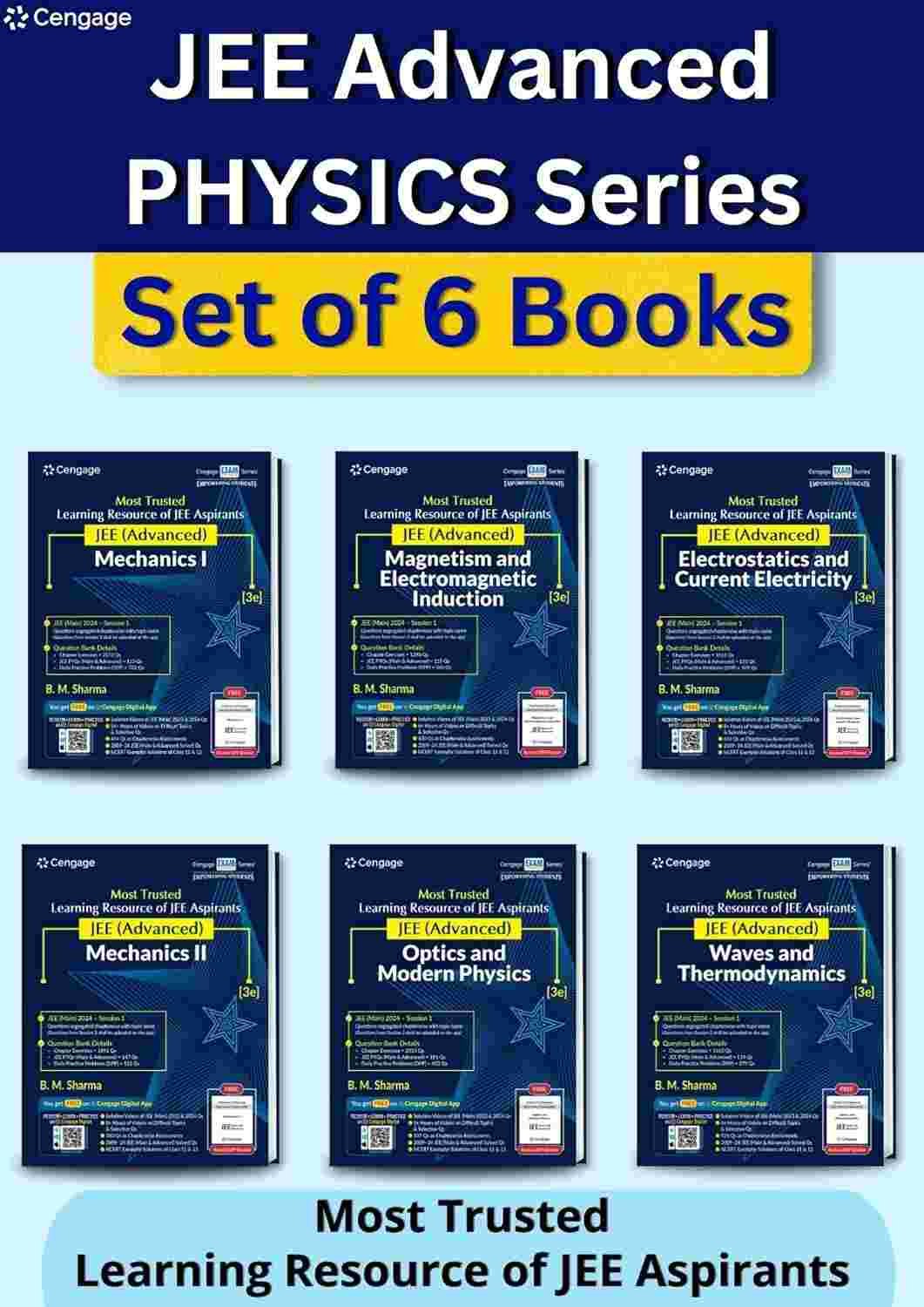Cengage Physics All books except magnetism - New Book - Bookaao