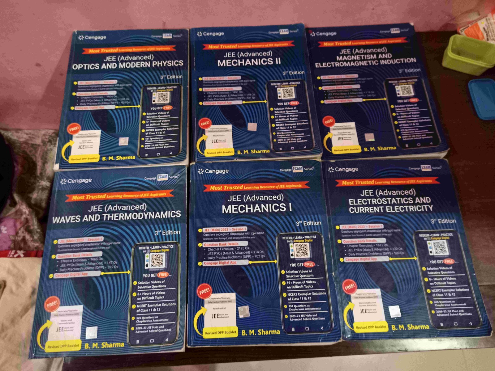 Cengage Physics set total 6 book with dpp - New Book - Bookaao