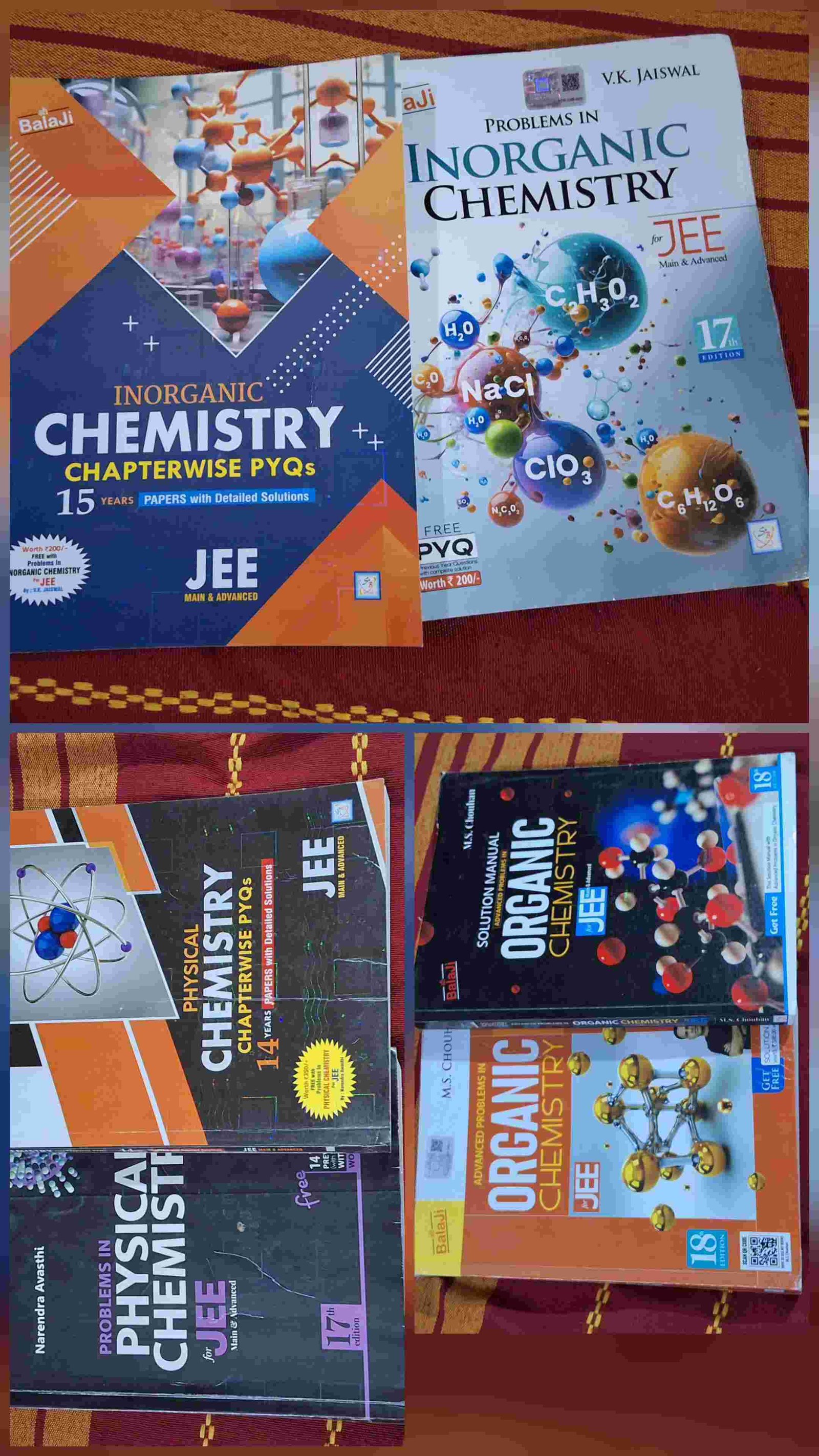 Chemistry JEE ADVANCED books - Second Hand - Bookaao