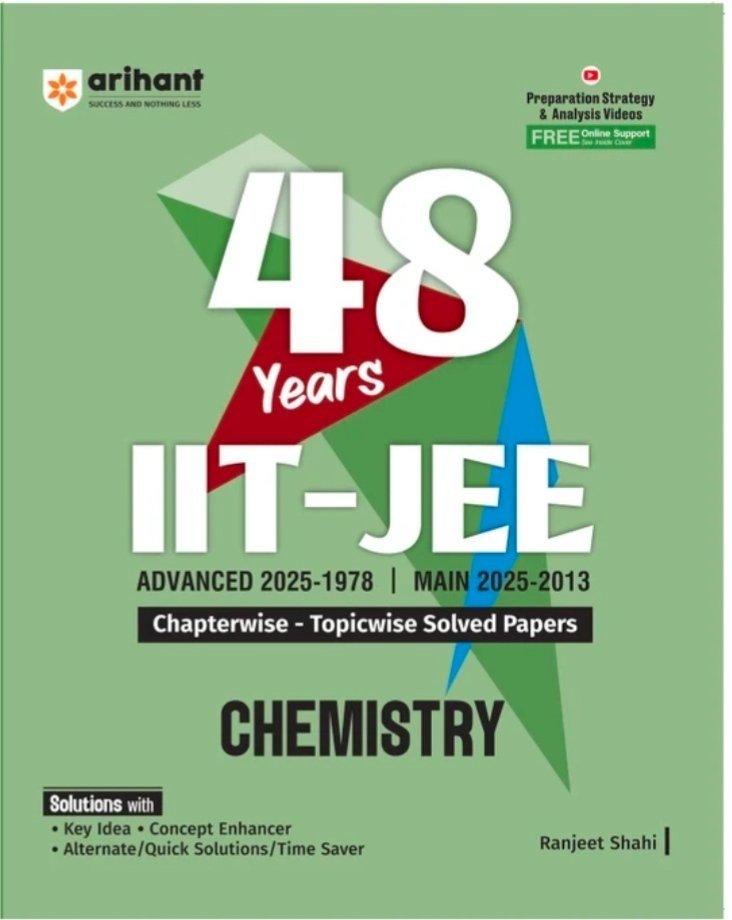 Chemistry, jEE MAINS+ADVANCED PYQ - New Book - Bookaao