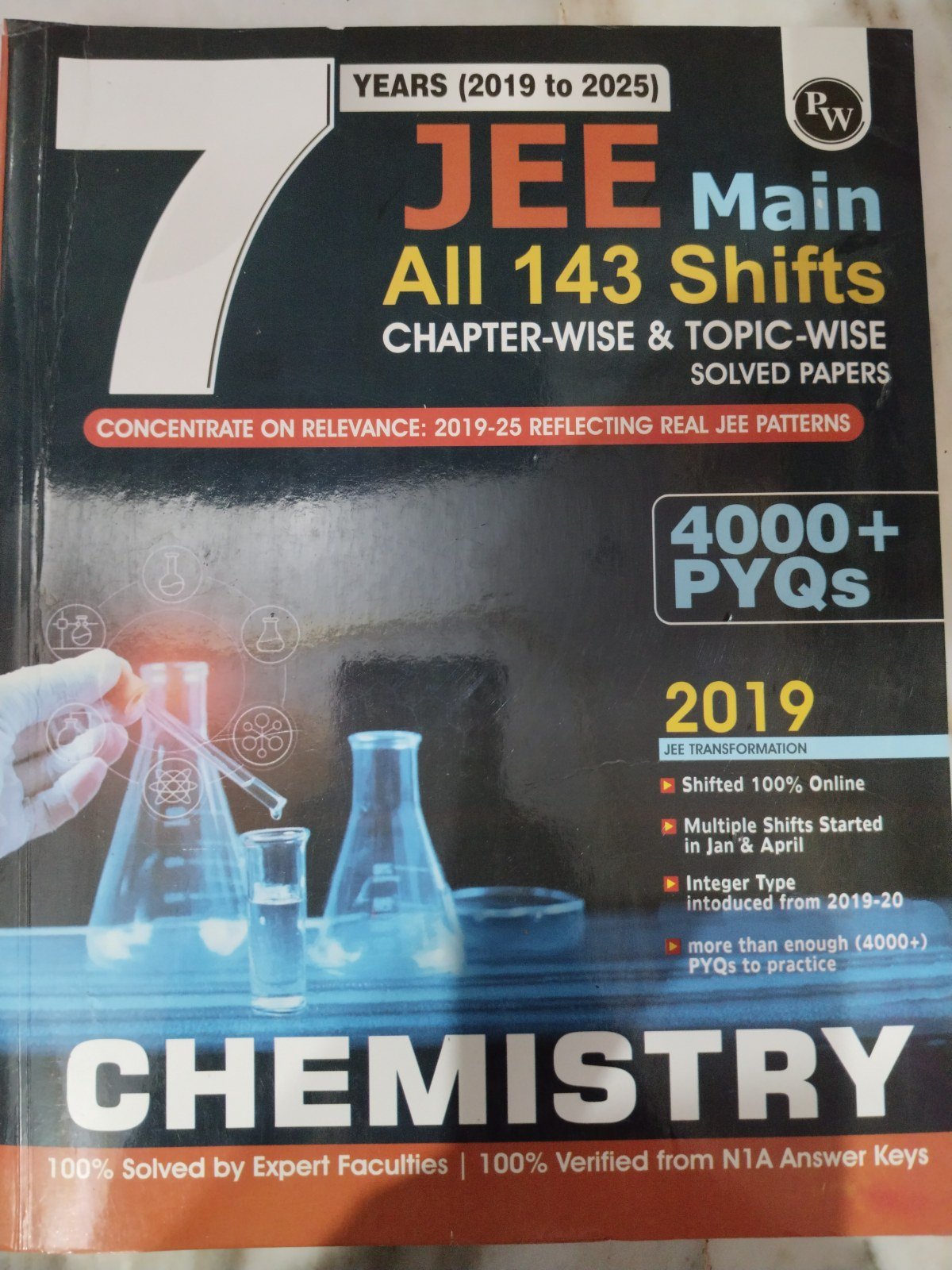 CHEMISTRY JEE MAINS PYQs  11th+12th - Second Hand - Bookaao