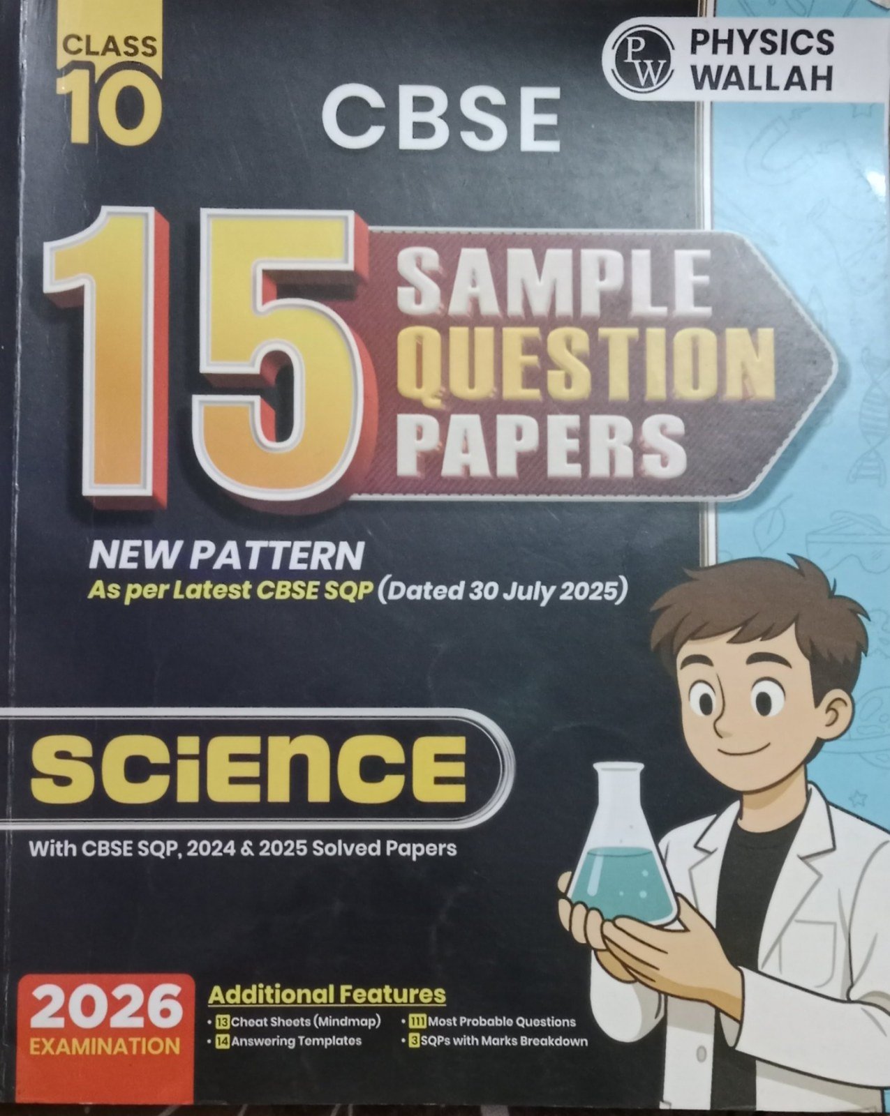 Class 10 Cbse sample paper by pw of science - Second Hand - Bookaao