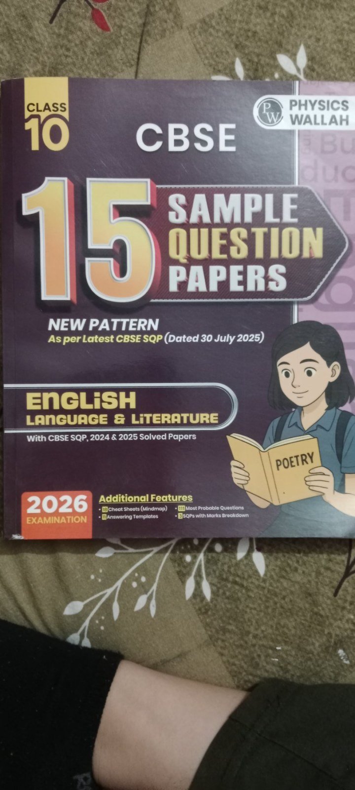 Class 10 Cbse sample paper (pw) of english - Second Hand - Bookaao