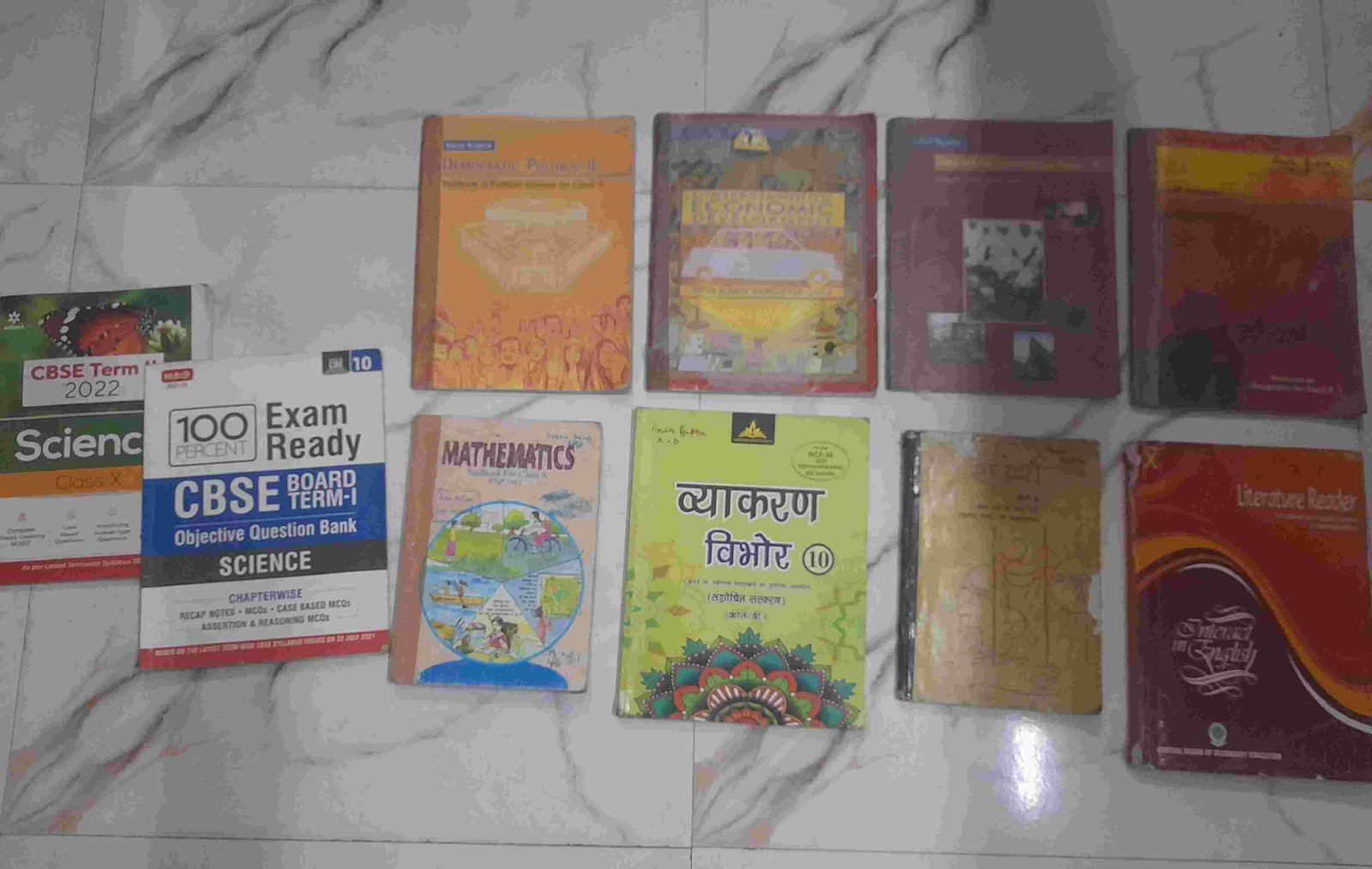 Class 10 NCERT whole set + mtg pyq - Second Hand - Bookaao