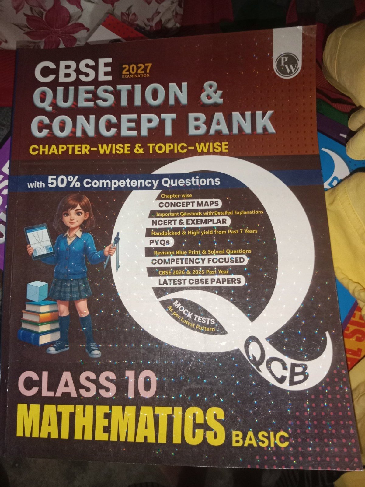 Class 10 pw question bank maths basic - New Book - Bookaao