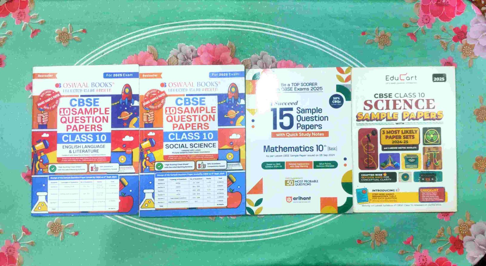 CLASS 10TH CBSE SAMPLE PAPERS (SET OF 4) - Second Hand - Bookaao