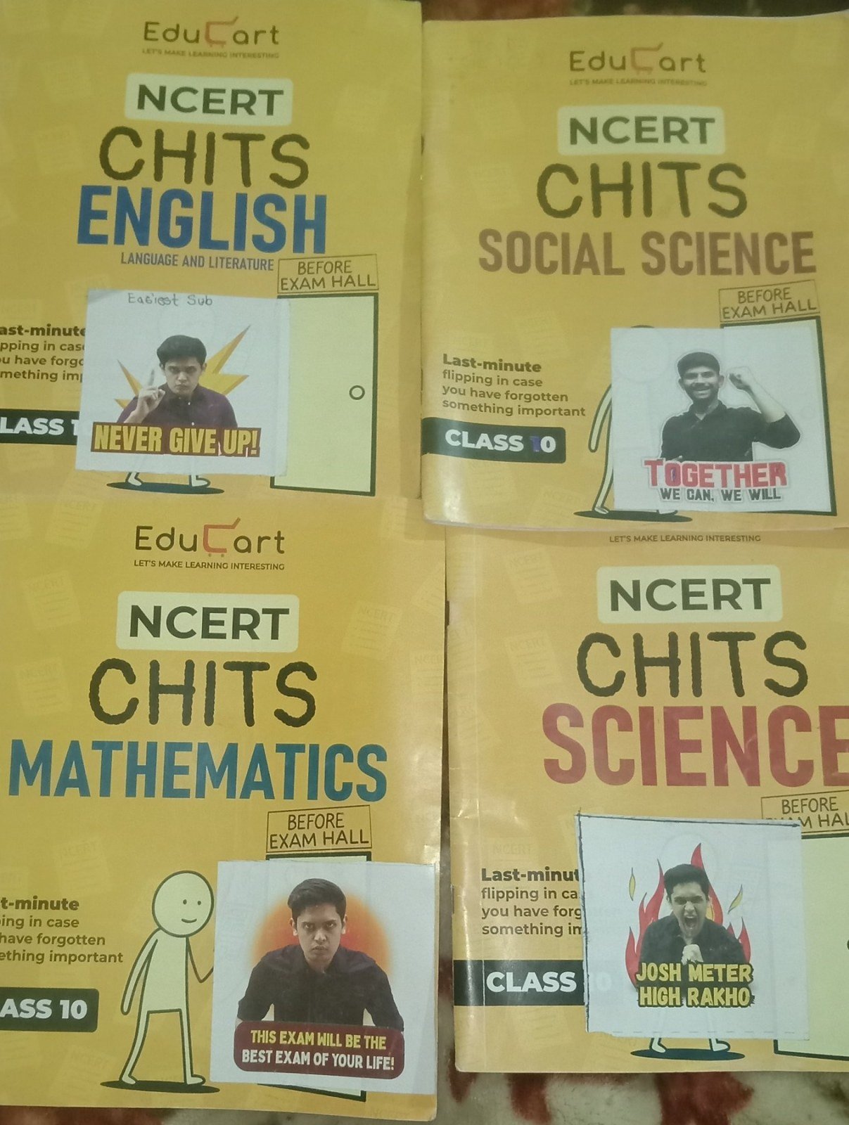 Class 10th Epic cheat sheats (short notes) - Second Hand - Bookaao
