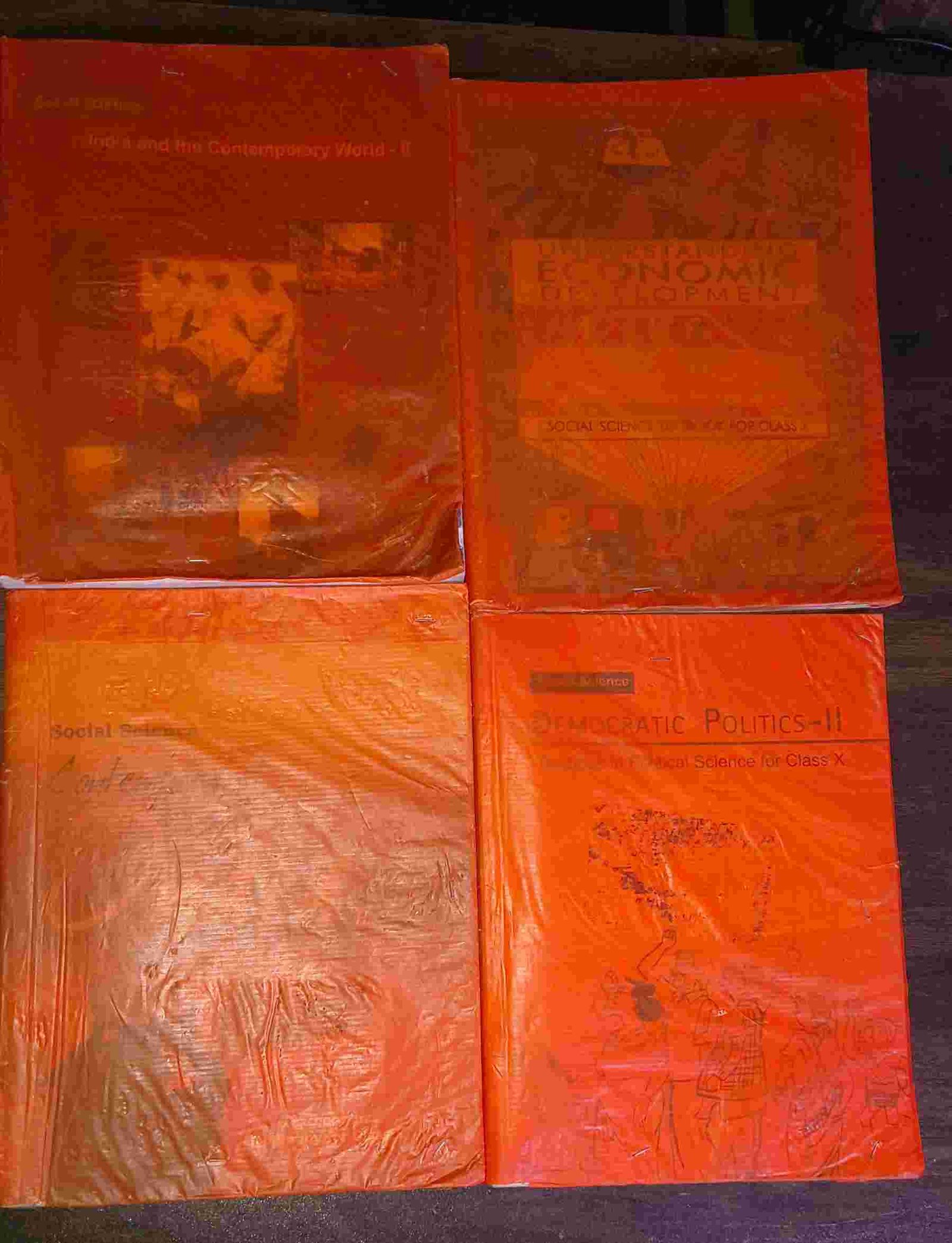 Class 10th SST Books (4 - History,geo,eco,polity ) - Second Hand - Bookaao
