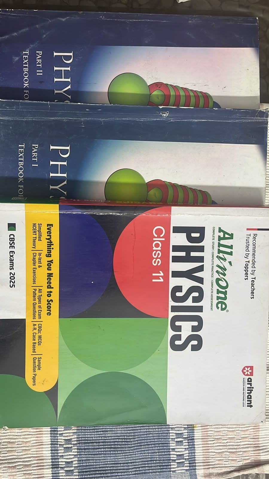 Class 11 Physics Complete Kit (NCERTs + Arihant) - Second Hand - Bookaao