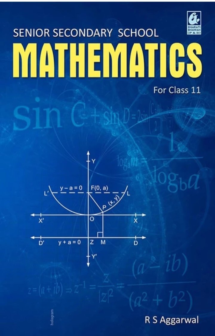 Class 11 Rs agarwal  mathematics - New Book - Bookaao