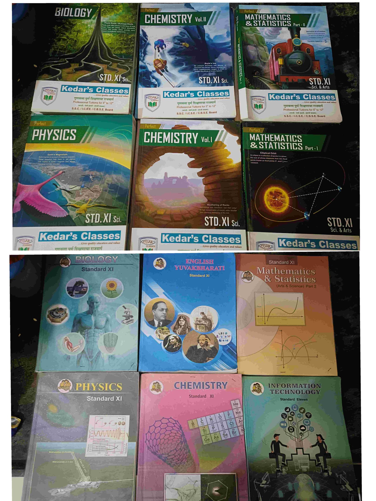 Class 11th complete preparation textbooks - Second Hand - Bookaao