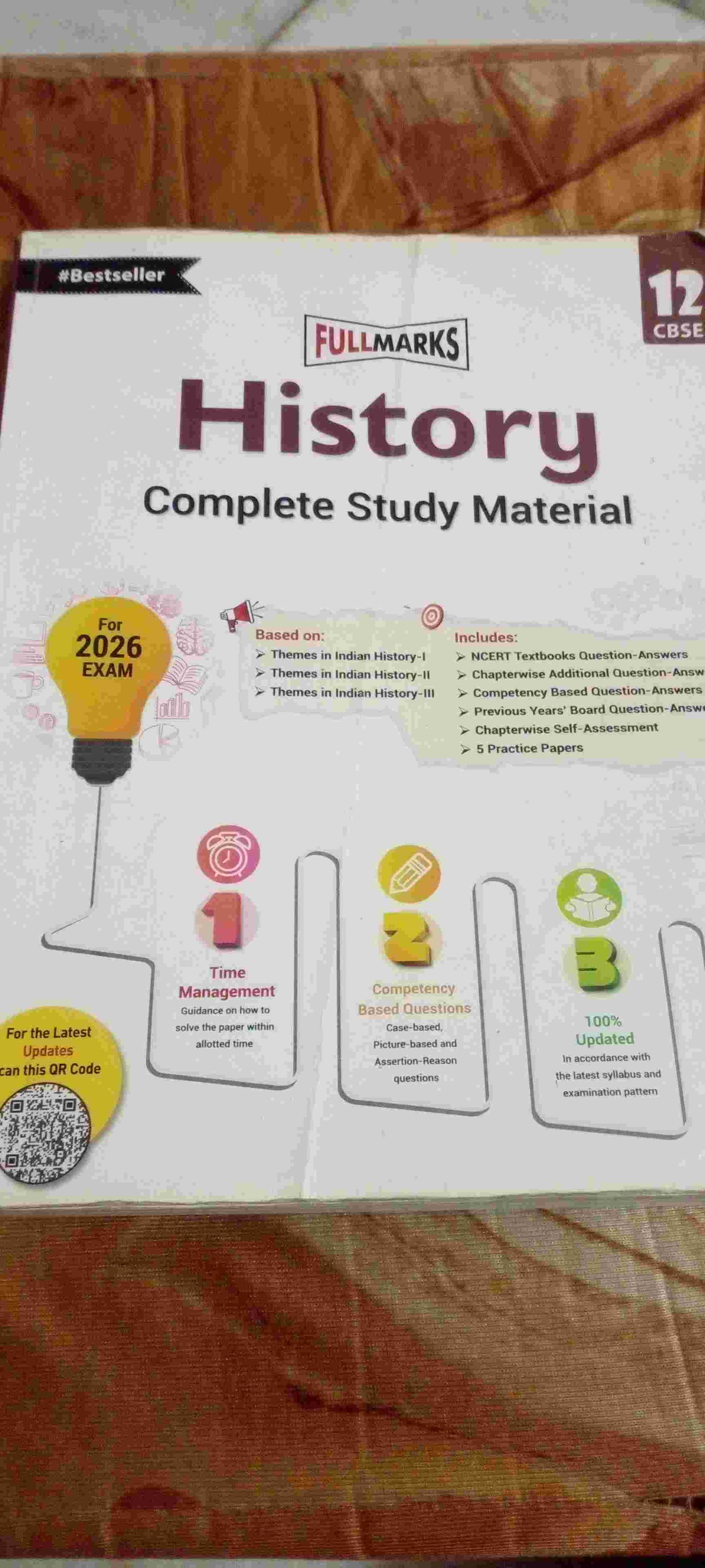 Class 12 history full marks book which includes - Second Hand - Bookaao
