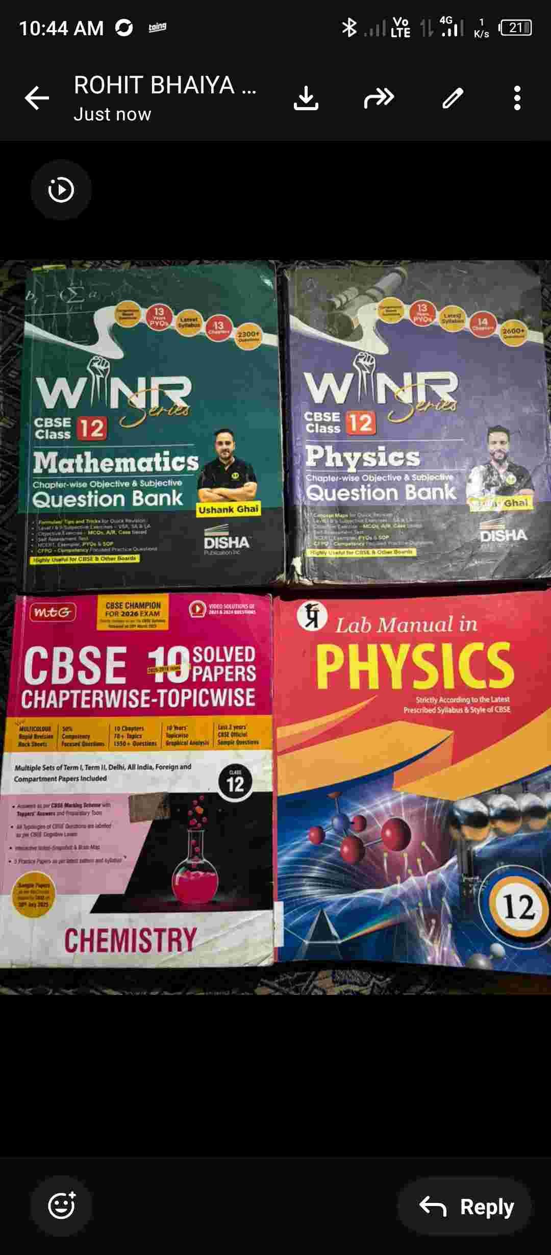 Class 12 question bank - Second Hand - Bookaao