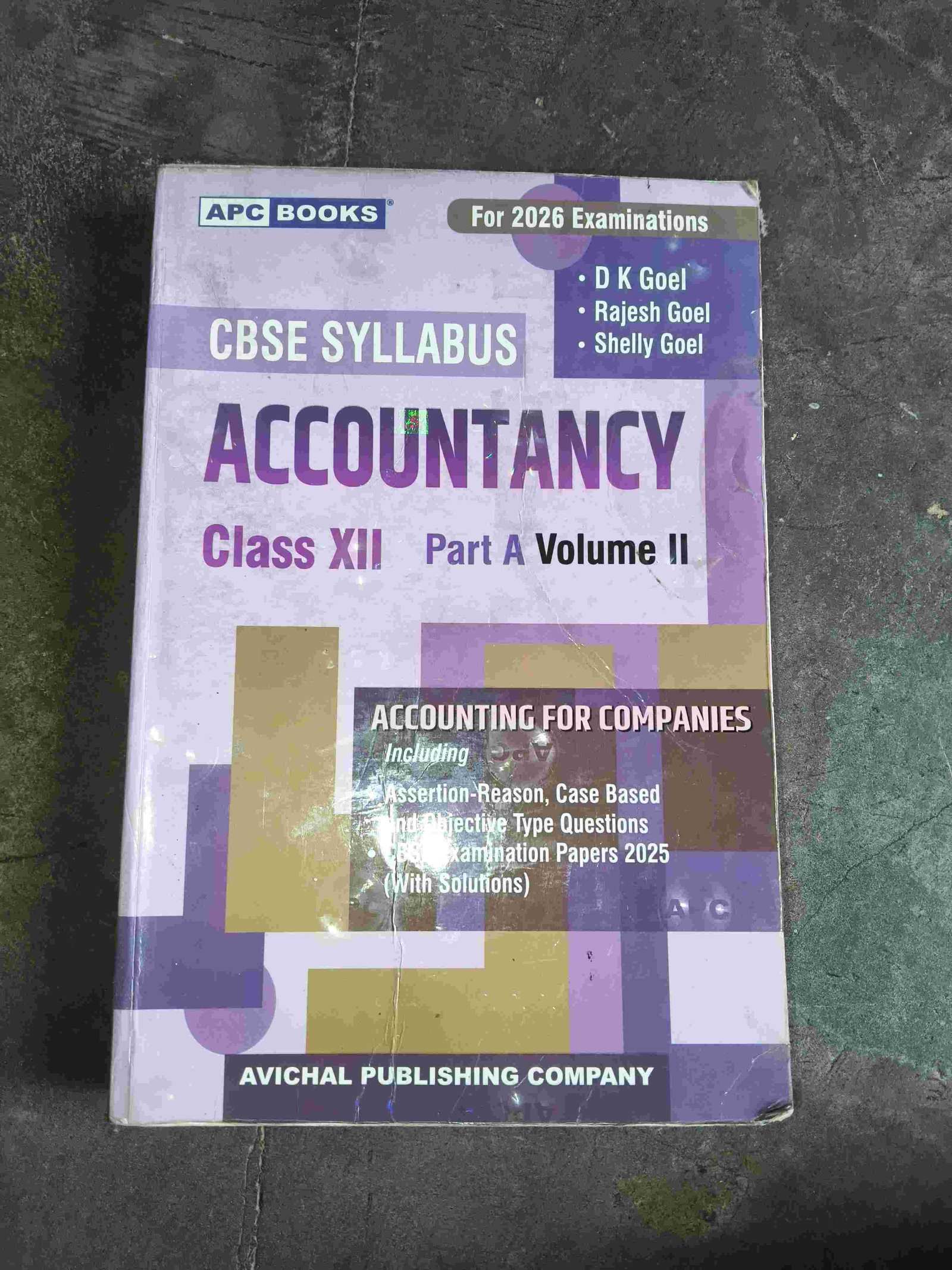 Class 12th accountancy by dk goel - Second Hand - Bookaao