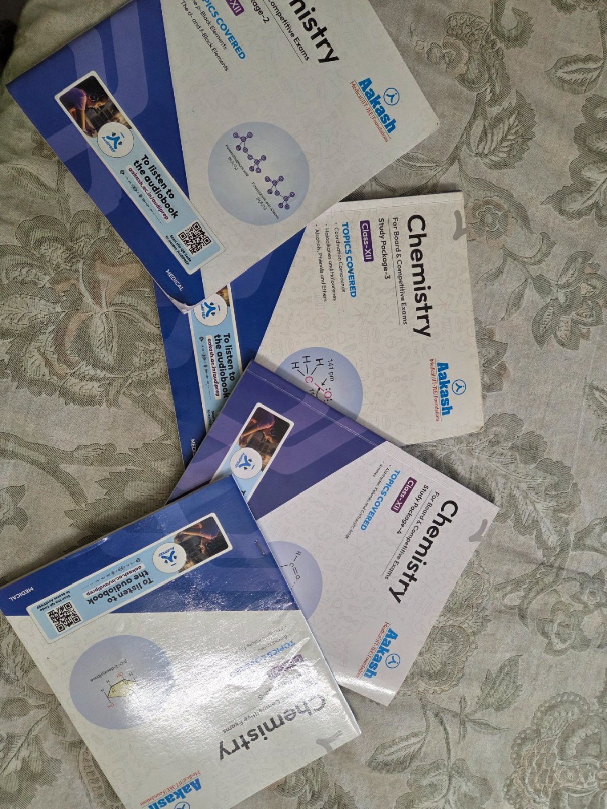 Class 12th Chemistry AAKASH MODULE 2,3,4,5 - Second Hand - Bookaao